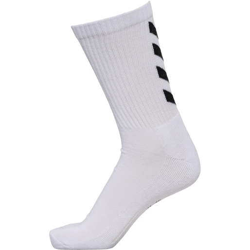 Hummel Fundamental 3-Pack Sokker – Hvide sokker til børn | Komfort & support - Billede 2