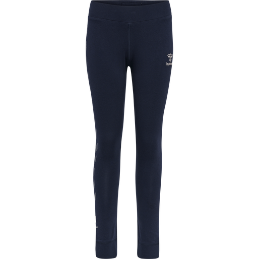 Hummel MOVE Grid Cotton Tights Kids – Marine - Billede 3