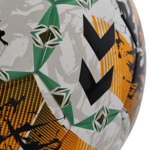 Image of Hummel hmlAIRLESS MINI FB – Mini fodbold Army Green/Orange/Black
