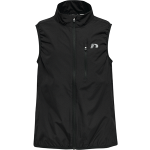 Image of Newline Kids Core Gilet – Sort løbevest til børn