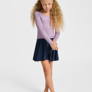 Hummel Mix Gymsuit L/S LAvender mix