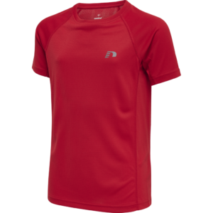 Newline kids core running tee rød