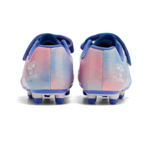 Image of Hummel Top Star F.G. JR – Fodboldstøvler til børn (FG) Pink/Blue