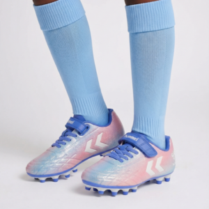 Image of Hummel Top Star F.G. JR – Fodboldstøvler til børn (FG) Pink/Blue
