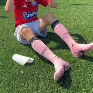 KDS Grip socks lyserød