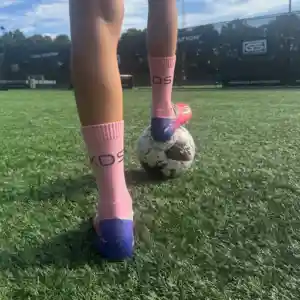 KDS Grip socks lyserød