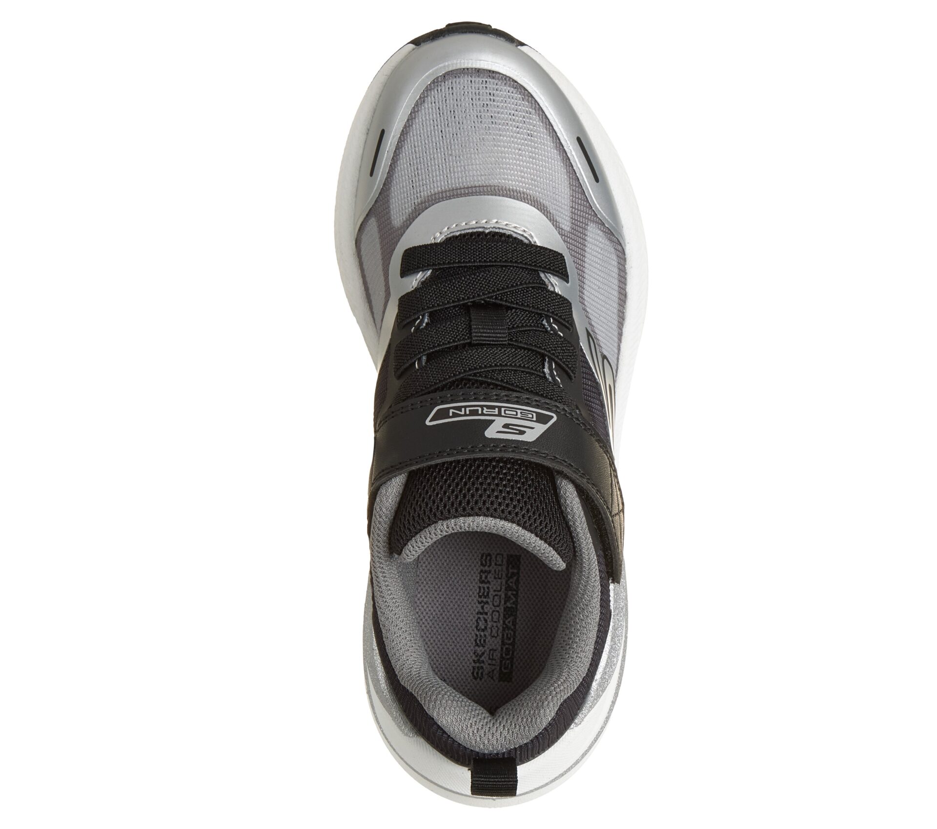 Skechers GO RUN Consistent Pro – Strike Run – Sølv/Sort