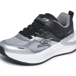 Skechers GO RUN Consistent Pro – Strike Run – Sølv/Sort