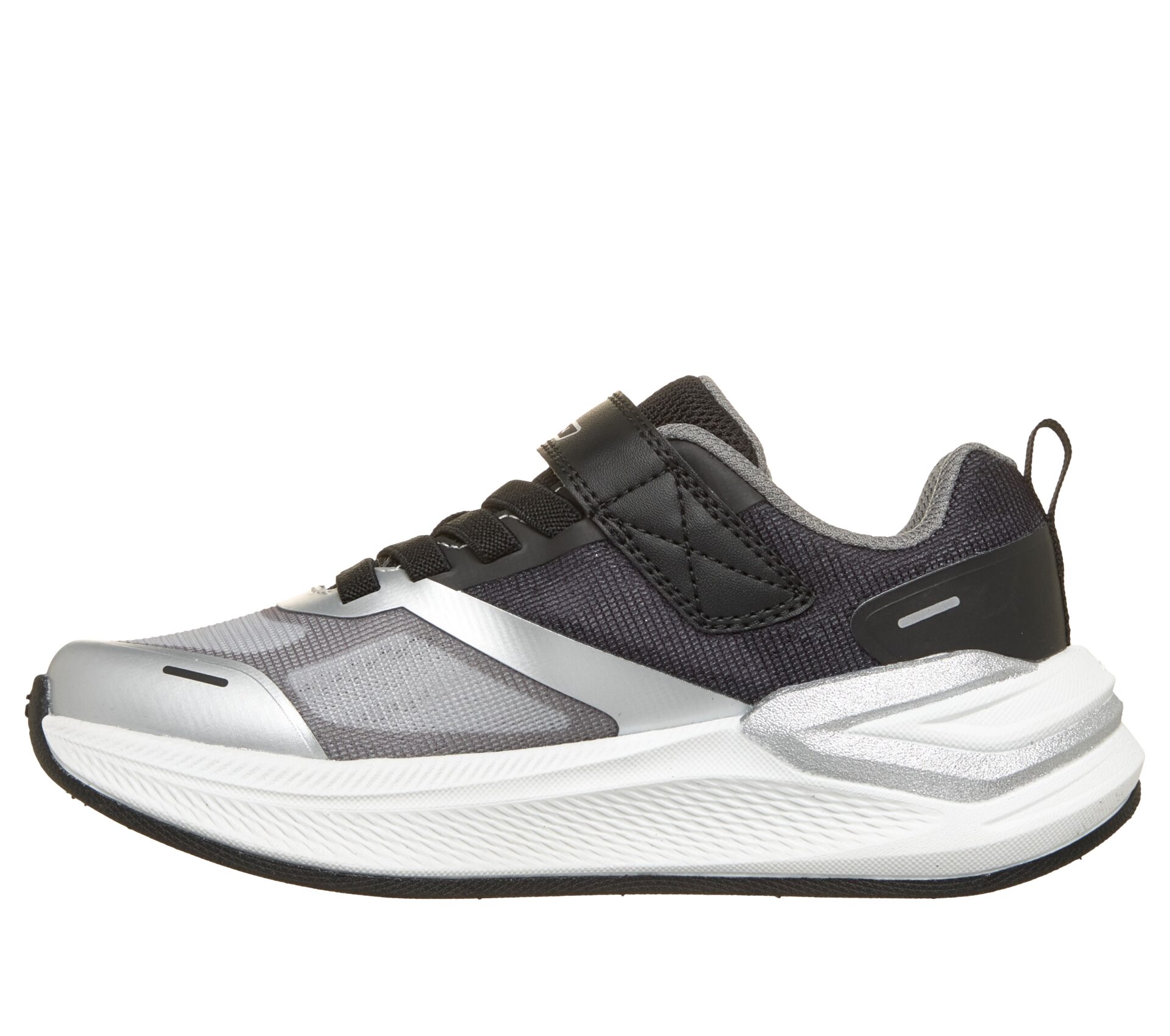 Skechers GO RUN Consistent Pro – Strike Run – Sølv/Sort